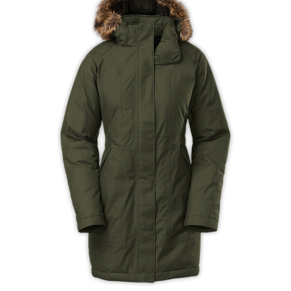 Women's North Face Goose Down Arctic Parka Small